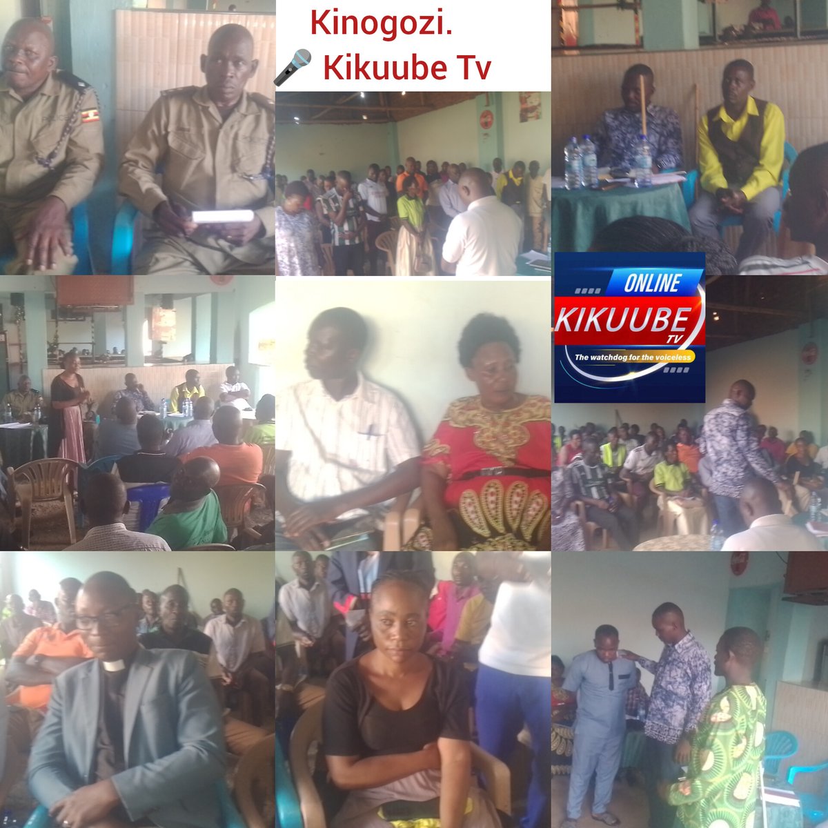 *Kikuube District Security Team Intensifies Community Policing in Kinogozi*

A community policing exercise was conducted at Kinogozi Trading Center Hall, led by *RDC Angalia Kasigwa Godwin*, Kikuube District. The team included Oc Police Station Buhimba👇