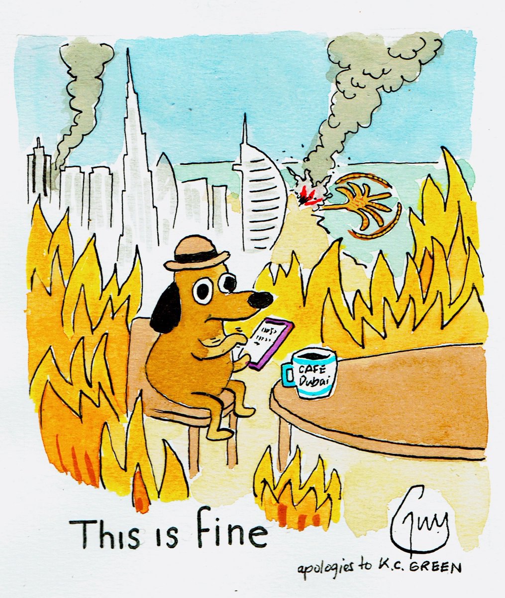 This Is Fine tweet media