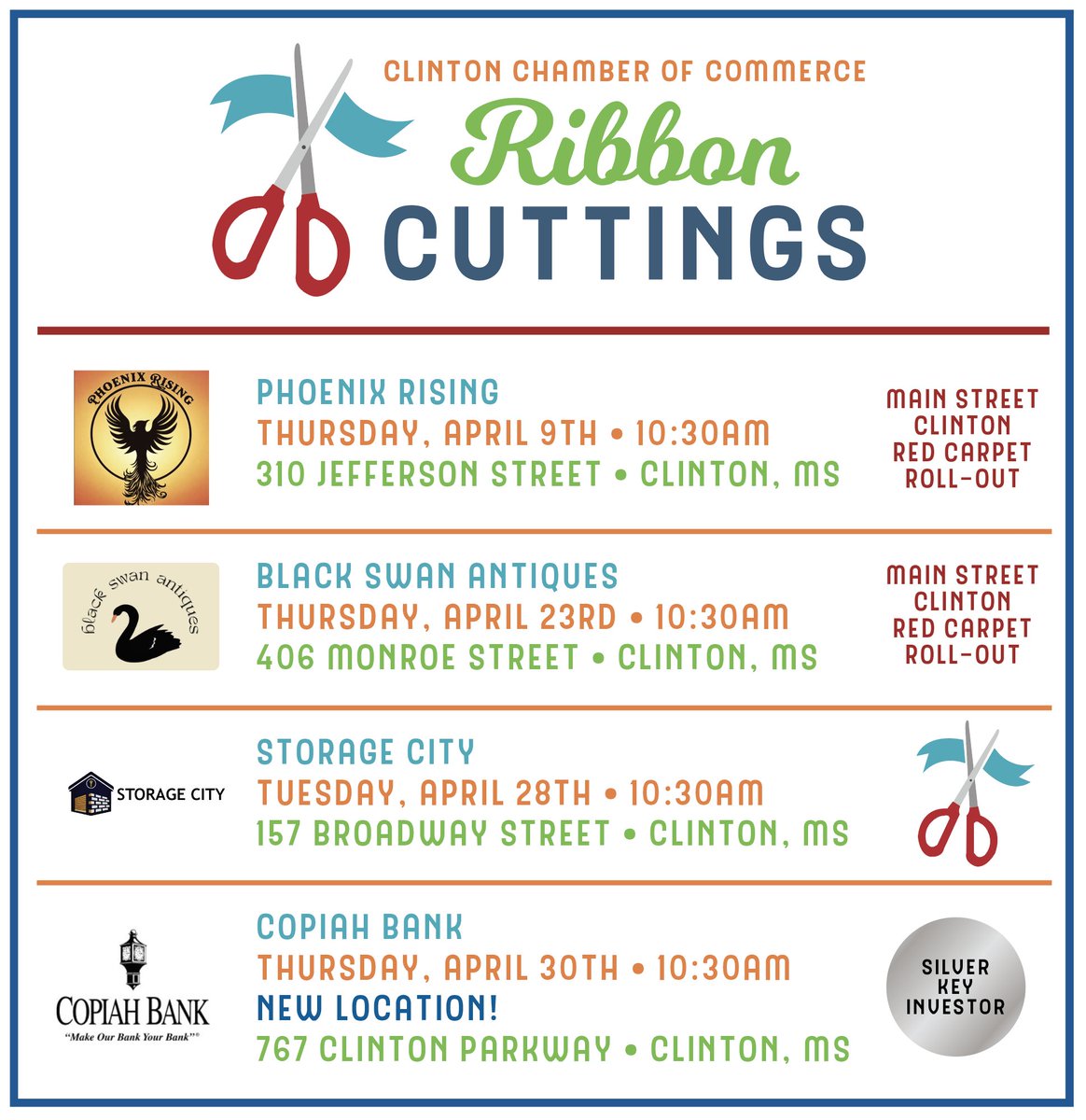 Clinton, MS Chamber tweet media