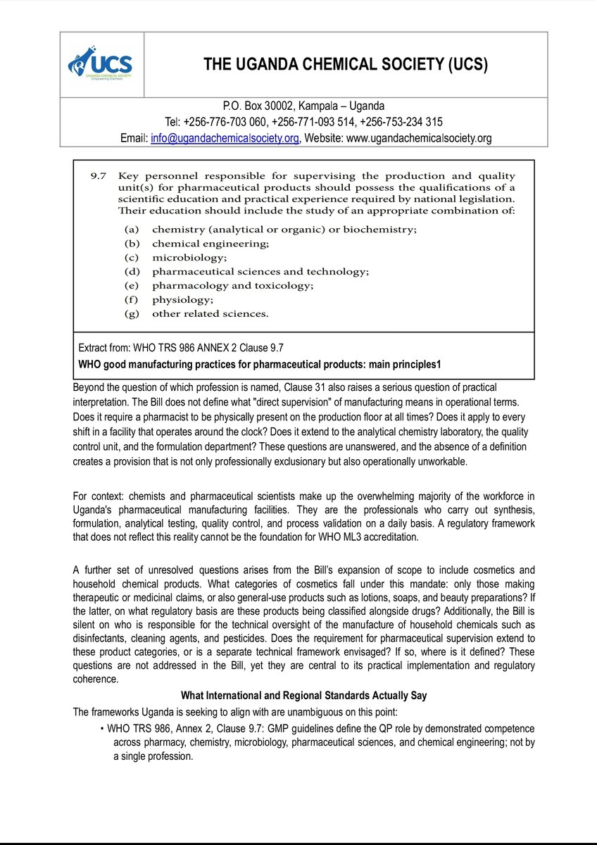 Uganda Chemical Society tweet media