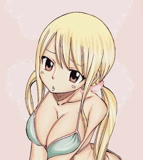 She looking at the Reader… 

“ huuuuh…?”