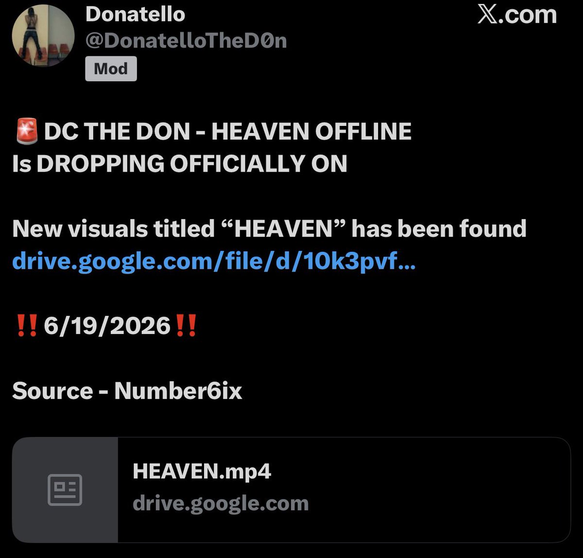805DON (#TRAT #HeavenOffline) tweet media