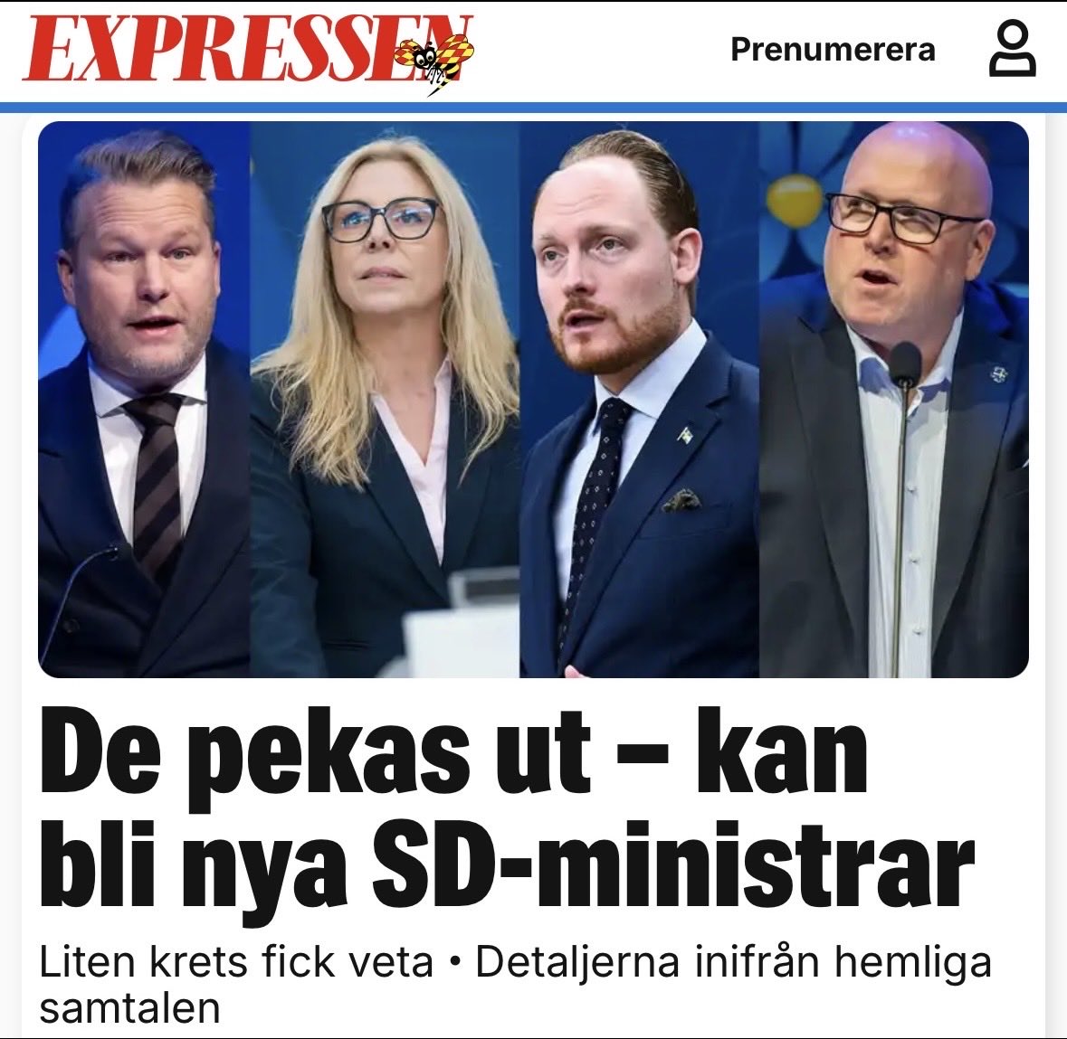 Richard Jomshof tweet media