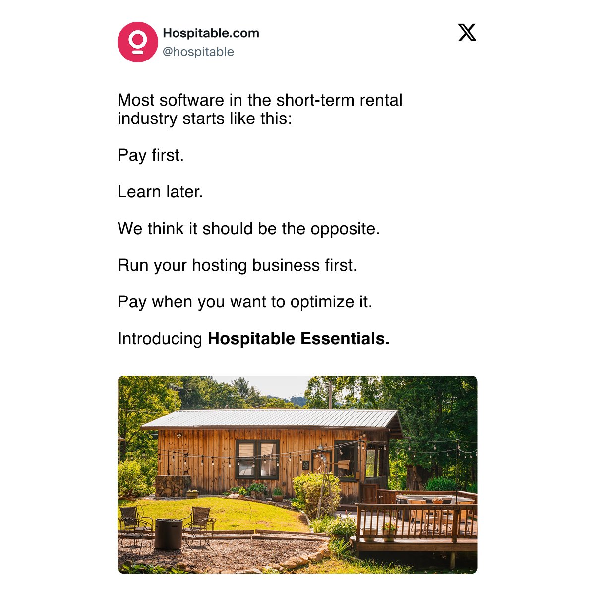 Hospitable.com tweet media