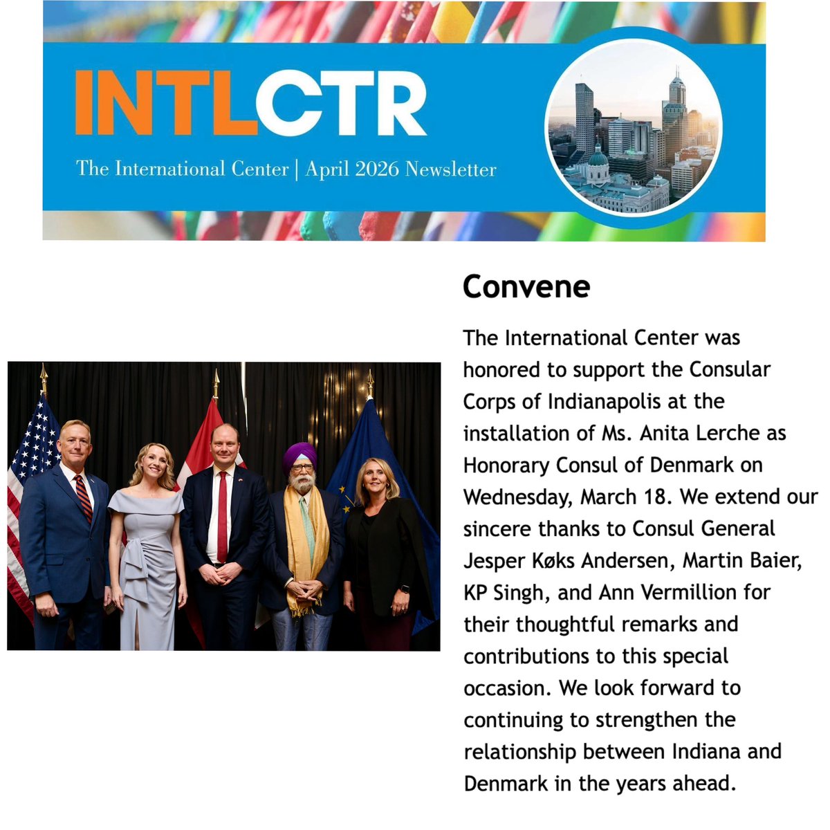 anitalerche's tweet image. Thanks to The International Center @INTLCTR for your support 🙏🏻 Grateful to be included in your April Newsletter!

Read the full Newsletter here: 

api.neonemails.com/emails/content…

#INTLCTR #GlobalConnections #Indiana #ConsularCorpsOfIndianapolis #Denmark