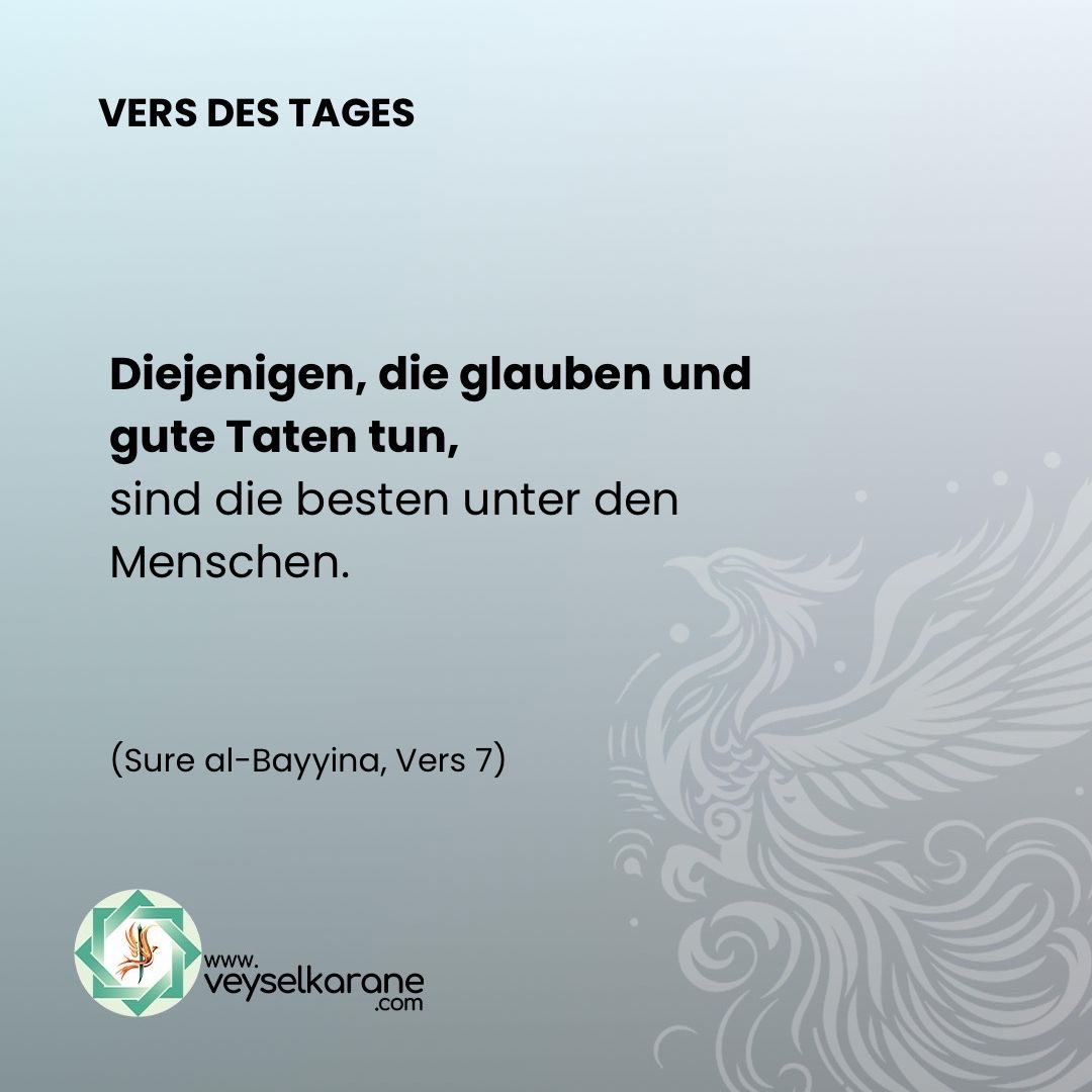 uwaisindeutsch1's tweet photo. Wenn ihr den Dhikr verrichtet, werdet ihr den Frieden in eurem Herzen spüren, den Allah euch als erstes schenkt.
Du liebst Allah, doch Allah liebt dich noch viel mehr. Zu diesem Bewusstsein gelangst du, indem du es lebst und selbst erfährst.
@VEYSELKARANE https://t.co/F5mmhofv6J