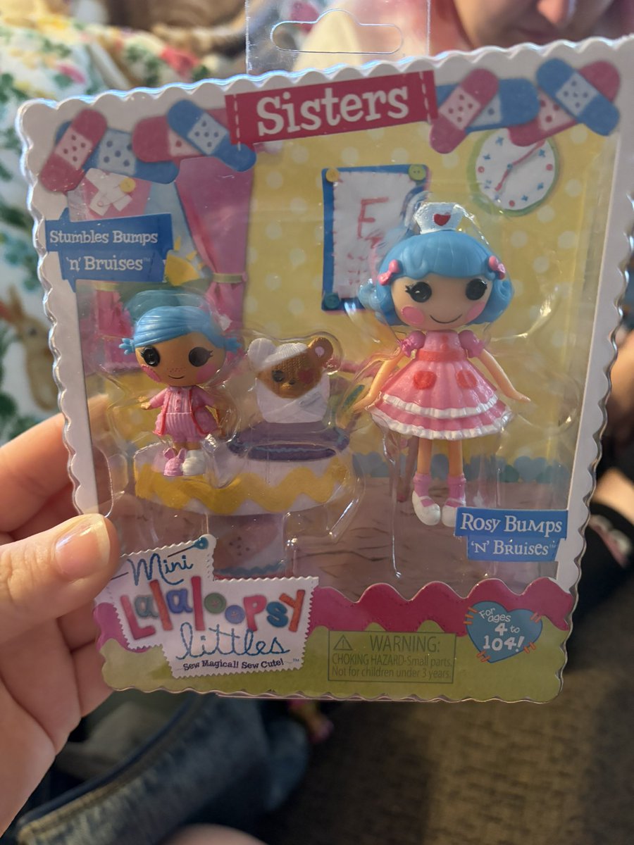 lalaloopsie mini rosie bumps n bruises nib!! - free (gift) - got from my bestie for our friendiversary - march 18 2026