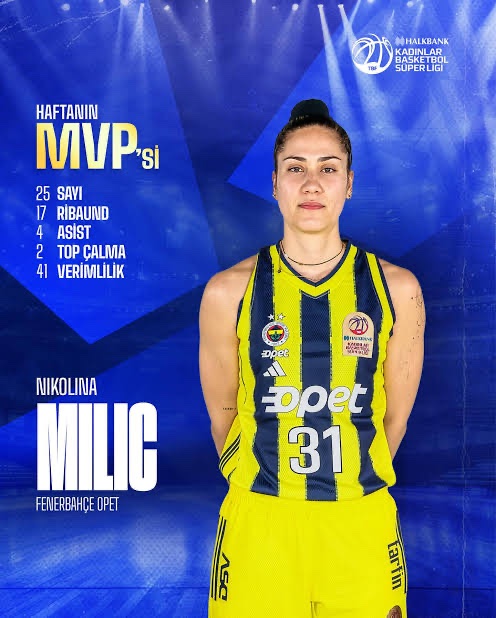 Fenerbahçe Opet 
Kadın Basketbol takımının rotasyonu Mccowan ve Milic
Fıkra Bukadar
<a href="/fbkadinbasket/">Fenerbahçe Opet</a> 
<a href="/Fenerbahce/">Fenerbahçe SK</a>