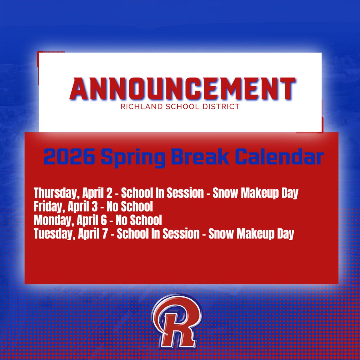 2026 Spring Break Calendar

richlandsd.com/apps/news/arti…
