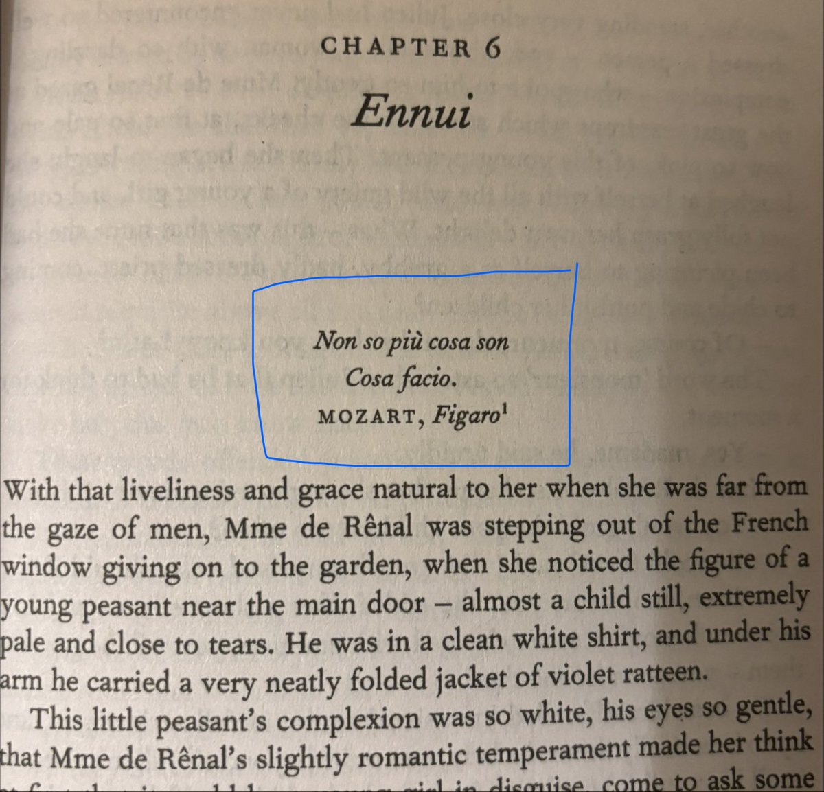“I no longer know what I am / Or what I’m doing.”