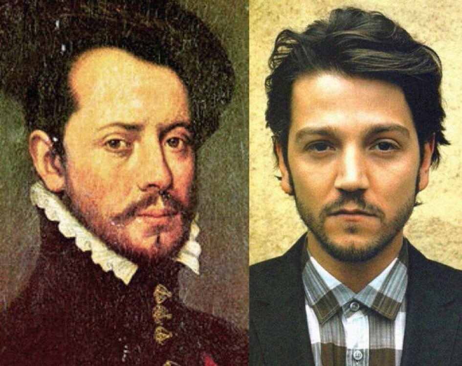 AztecEmpire1520's tweet image. Netflix has greenlit a series based on our webcomic! 
Diego Luna will produce the show and star as Cortes. 
#AprilFoolsDay