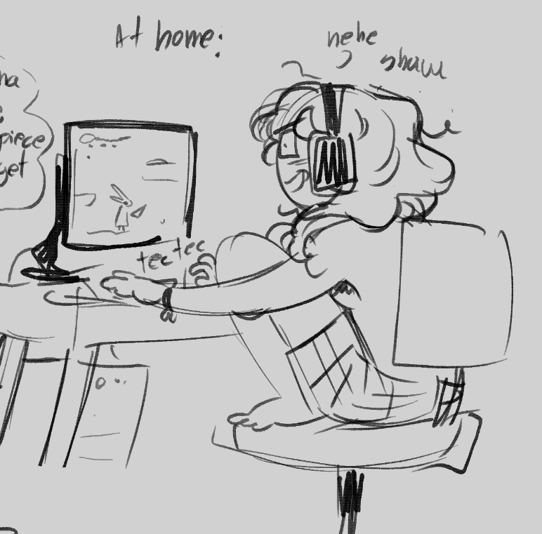 Tomatttios's tweet photo. I don't know how to sit properly https://t.co/8VGBvzLT5n