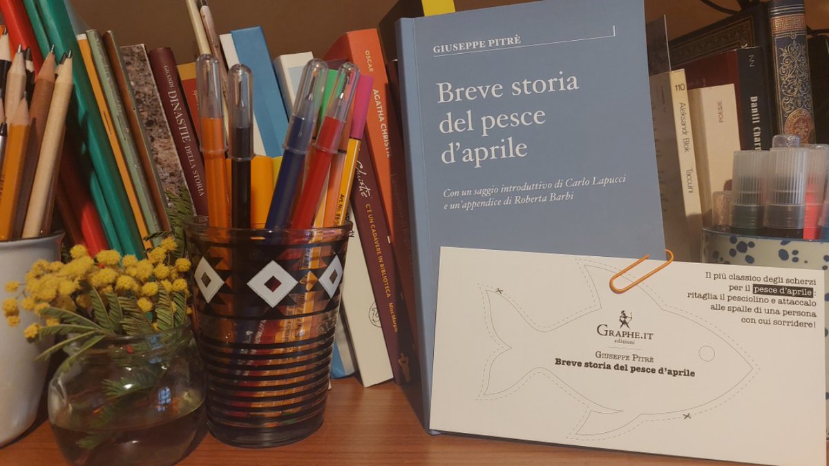 🐟 Avete mai mandato qualcuno a cercare “l’ago per gonfiare le bolle”? Allora questo libro fa per voi!
📚 Breve storia del pesce d’aprile di Giuseppe Pitrè è un viaggio spassoso tra burle, creduloni e finti saputelli, dall’Italia all’Europa. 
sguardoadest.it/new_blog/breve…
