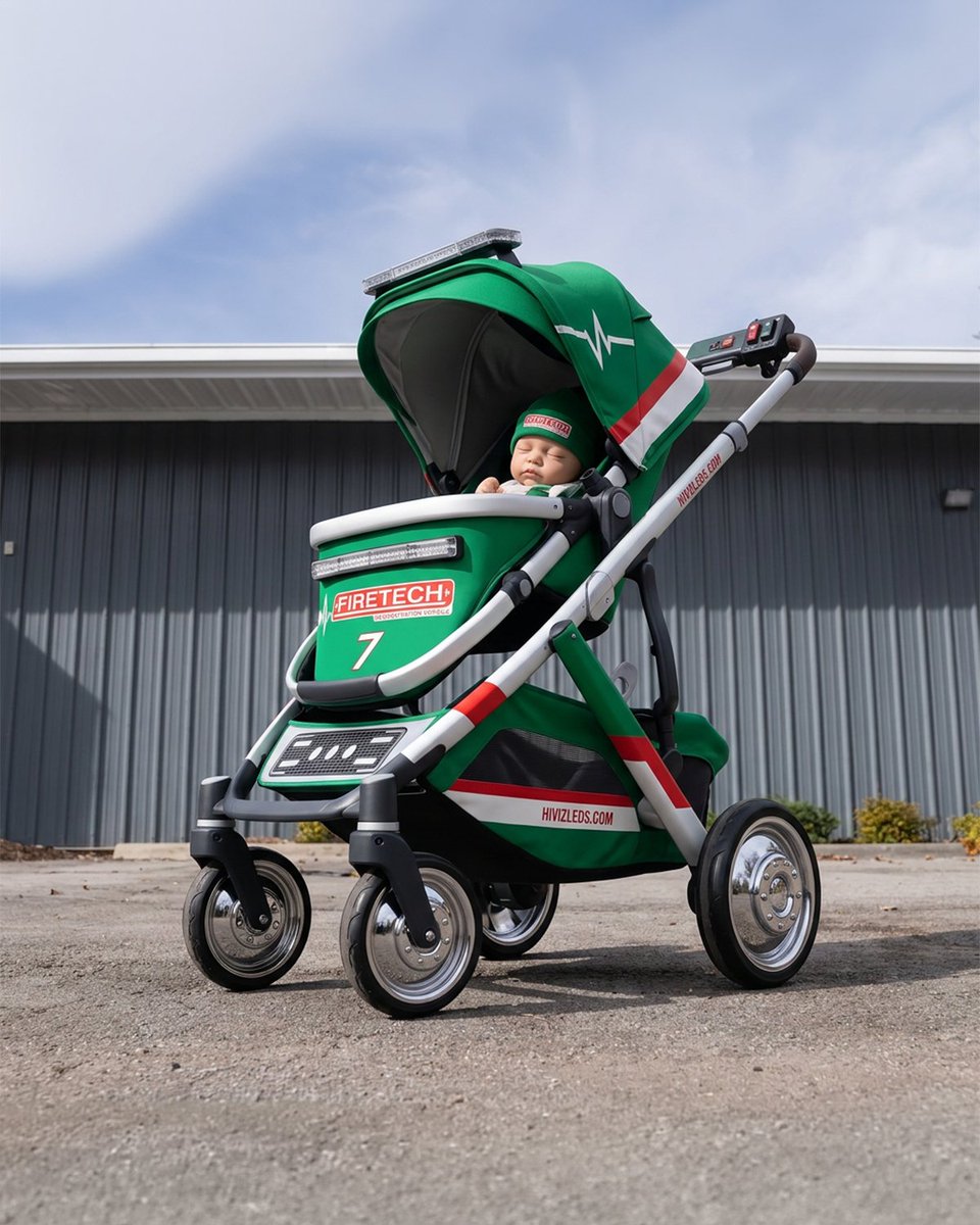 HiVizLighting's tweet photo. Happy April Fools from HiViz! We're stoked to reveal our latest demo vehicles, they're out of this world! 🚒🌍
#aprilfools #prank #aprilfoolsprank #aprilfools2026 #firetech #hivizleds https://t.co/38Ctd6xSsa