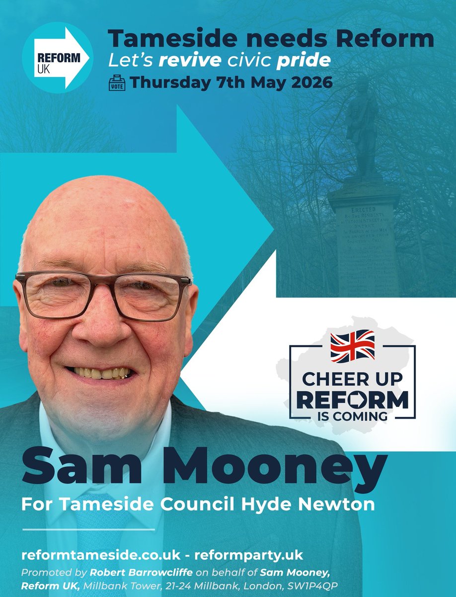 Tameside and Gorton Branch Reform UK tweet media