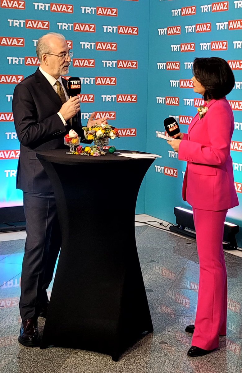 mhulkicevizoglu's tweet photo. 📍Ankara, TRT AVAZ

TRT AVAZ'ın yayın hayatına başlamasının 17.  yılı ve Nevruz kutlandı. https://t.co/669CpXzpF1