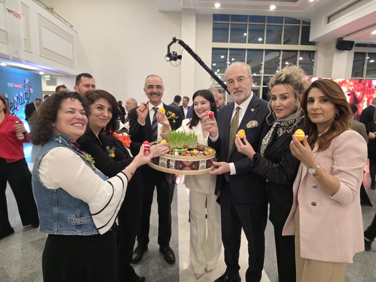mhulkicevizoglu's tweet photo. 📍Ankara, TRT AVAZ

TRT AVAZ'ın yayın hayatına başlamasının 17.  yılı ve Nevruz kutlandı. https://t.co/669CpXzpF1