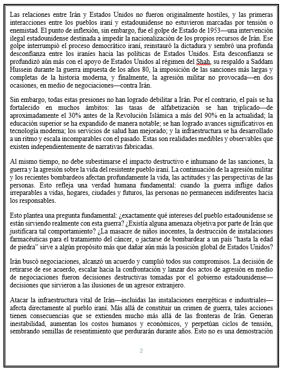 Embajada de Irán en México tweet media