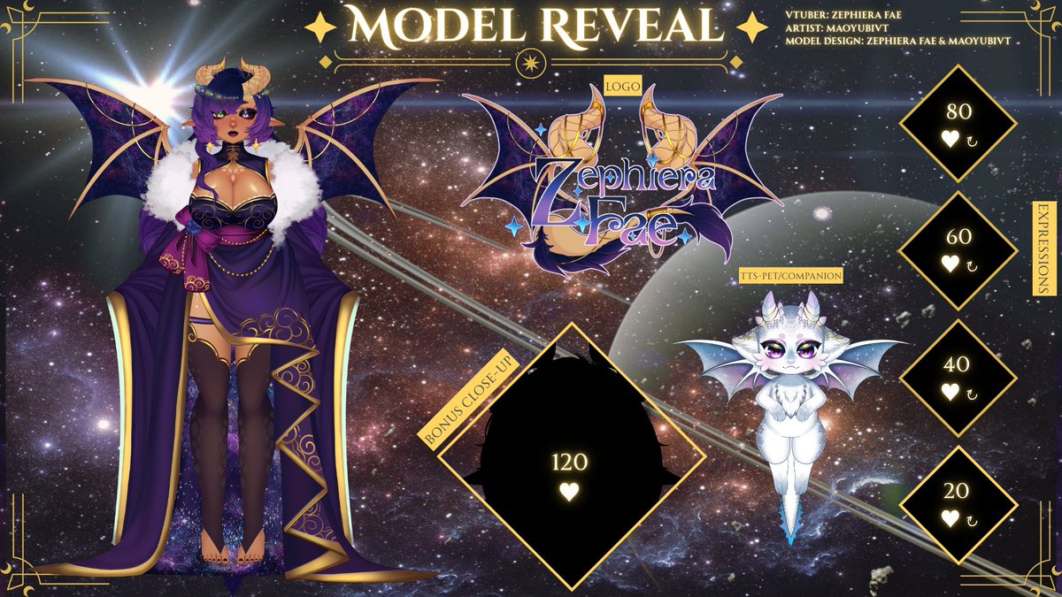 Zephiera Fae🌙🐉Galaxy Dragoness Vtuber🌌✨️ tweet media