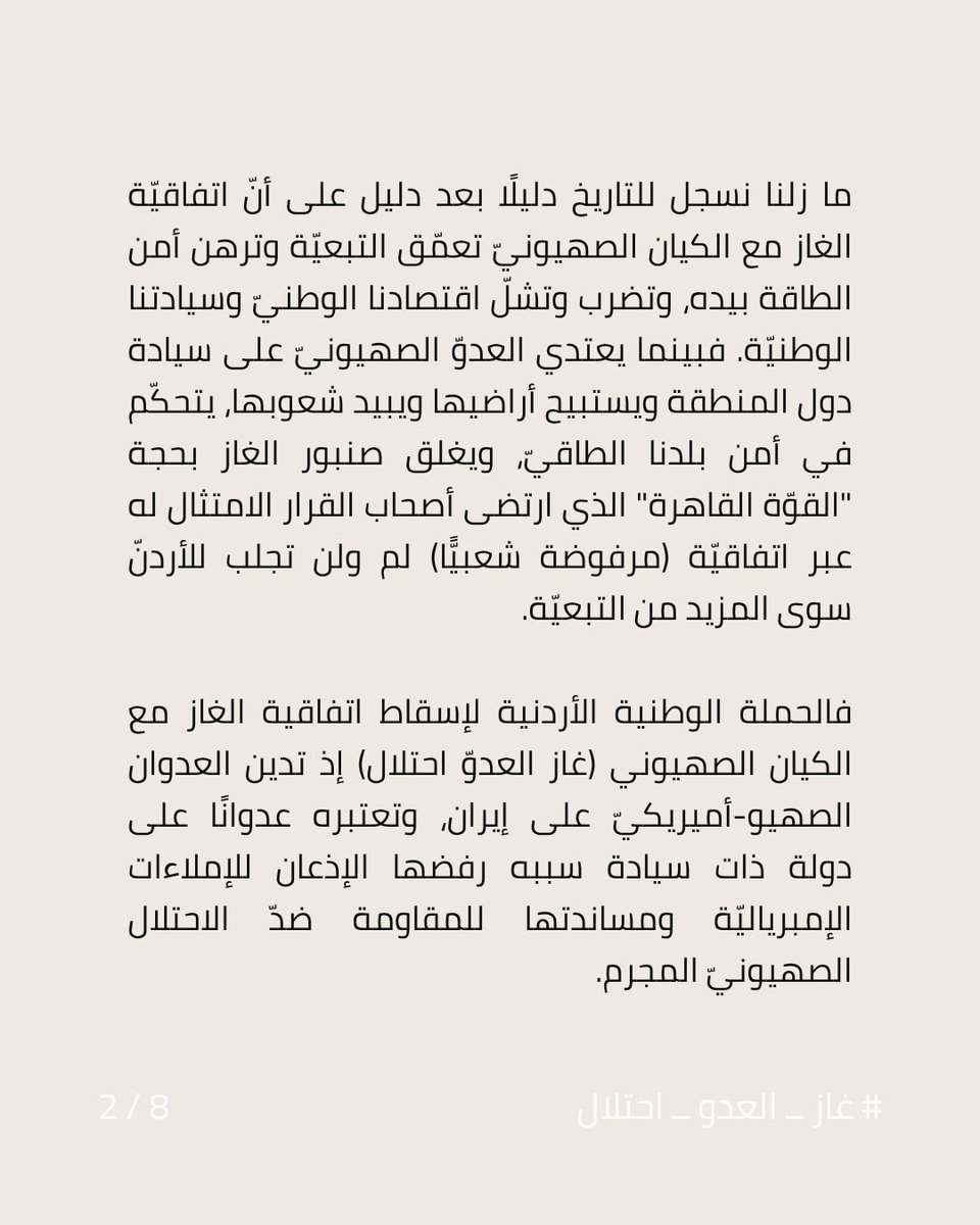 Jordan BDS (الأردن تقاطع) tweet media