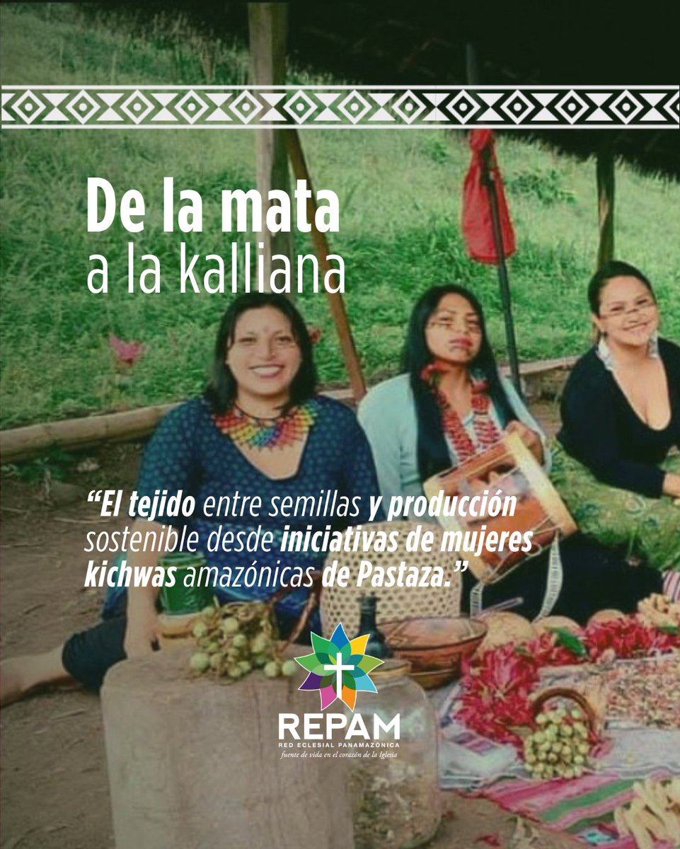 repam_amazonia's tweet photo. De la mata a la kalliana: ser, fortaleza e innovación desde el corazón del territorio amazónico 🍃📝

La autora, Jorlenys  Calé nos cuenta una experiencia enriquecedora y profunda de las mujeres de la nacionalidad Kichwa de Pastaza🇪🇨 https://t.co/bW176xmfqe https://t.co/TBj7lY3dqC