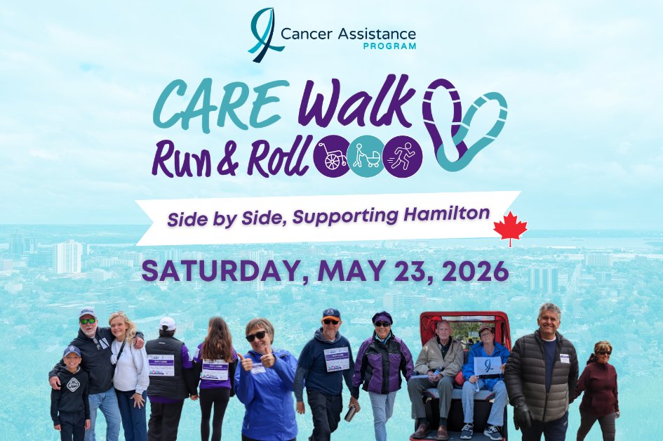 Cancer_Assist's tweet photo. It's National Walking Day! 👟 Our 12th CARE Walk, Run &amp; Roll on Saturday, May 23, 2026! This exciting, family-friendly fundraising event invites you to participate in your own way, whether that’s walking, running, biking, or rolling a 5km route from one of our Meet Up locations. https://t.co/mDyvTe8fVv