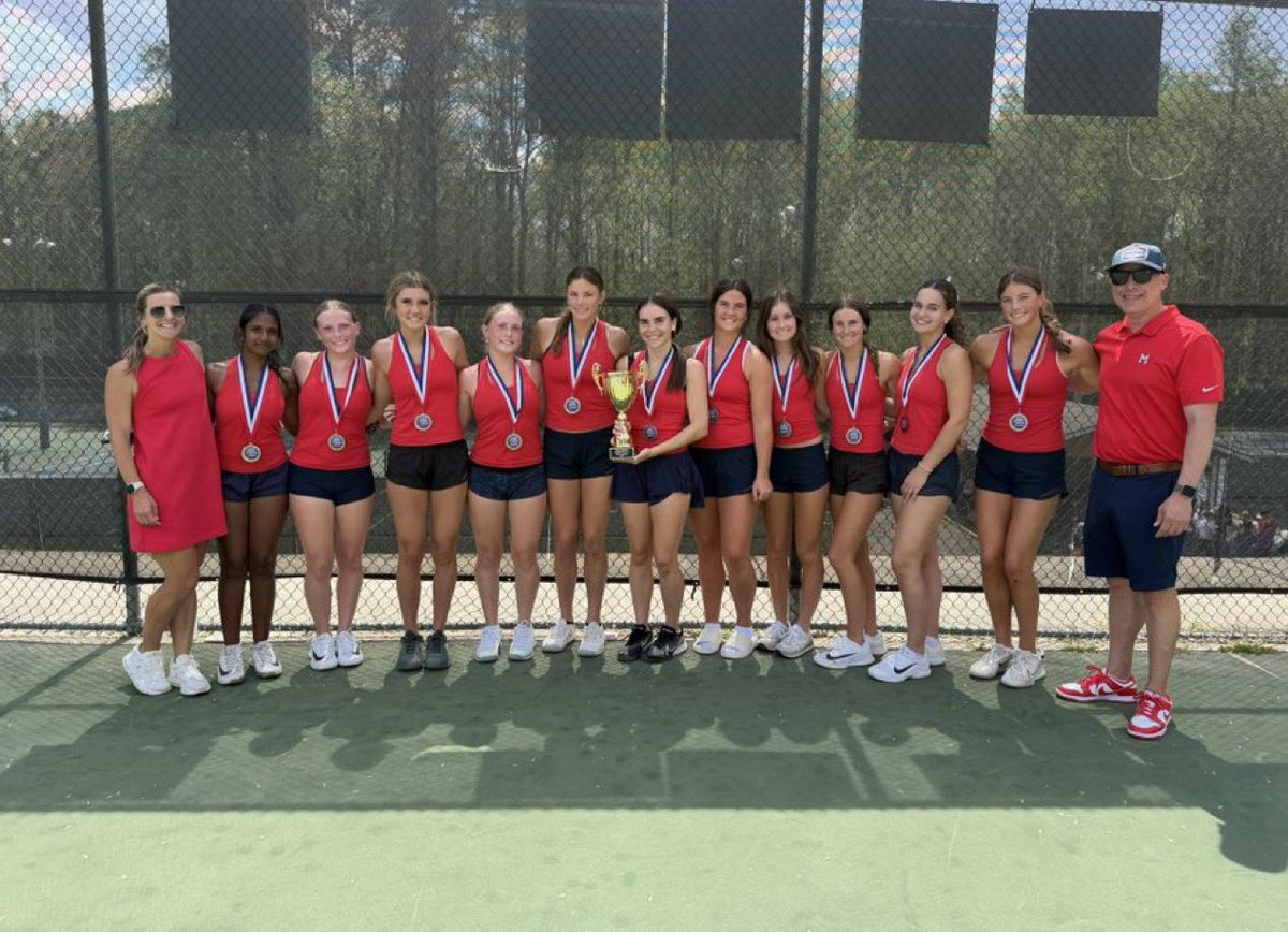 LGlenn_FCS_AD's tweet photo. Stepped out of the office and to watch some high-level competition today. 🎾
Region 7-5A Champions‼️
🏆 Johns Creek HS Boys
🏆 Milton HS Girls
Congratulations!!!👏🏾
#FCSAthletics #WeAreFulton🏆 @FultonCoSchools @athletics_FCS @scoreatlanta @BFGaskins @kristinmccabe88 @LilliePozatek @FCSSuptLooney @FultonZone7 @FultonZone6