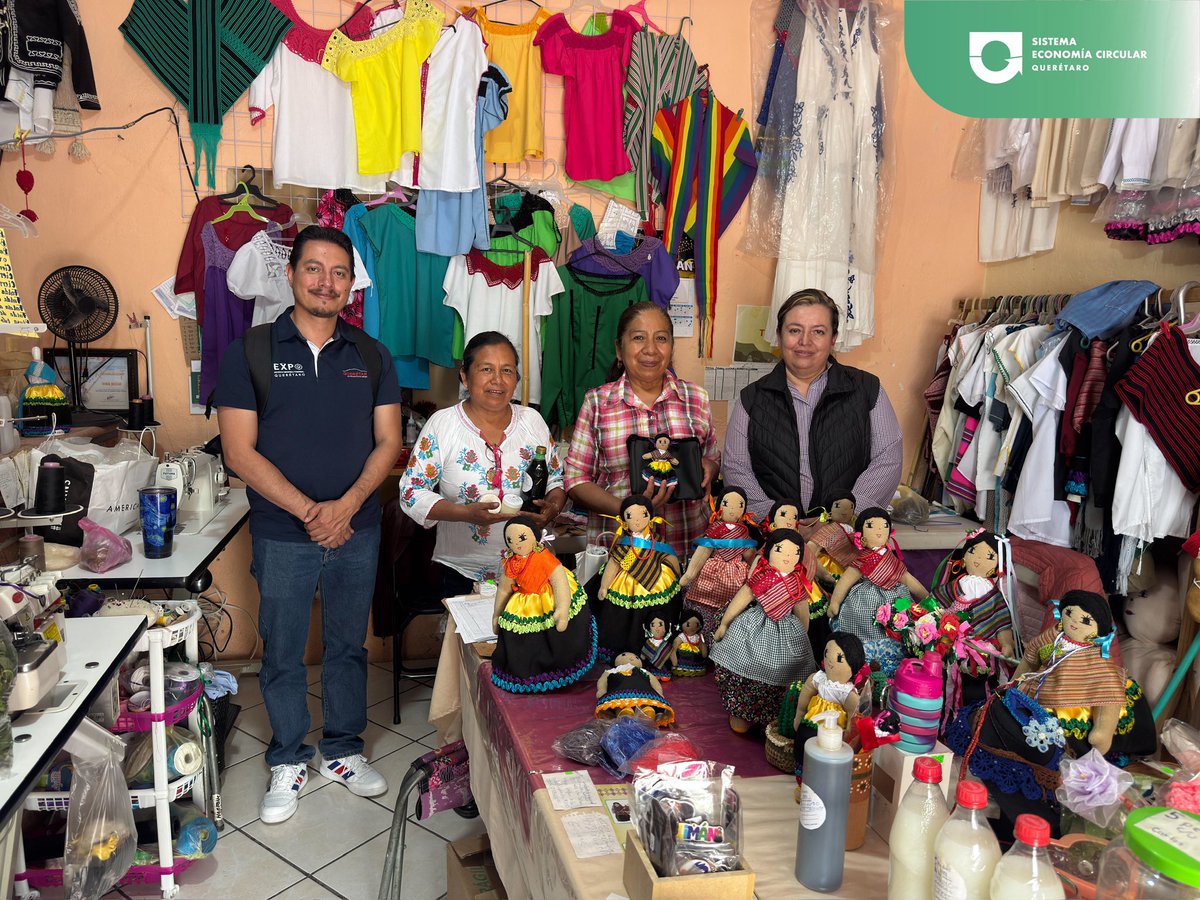 Circular_Qro's tweet photo. 🌵♻️ Visita técnica a proyectos del Semidesierto en Tolimán.

🤝 Conociendo iniciativas locales que impulsan la economía circular y el desarrollo regional.

#SistemaEconomiaCircularQueretaro https://t.co/rgL2SgPdl1