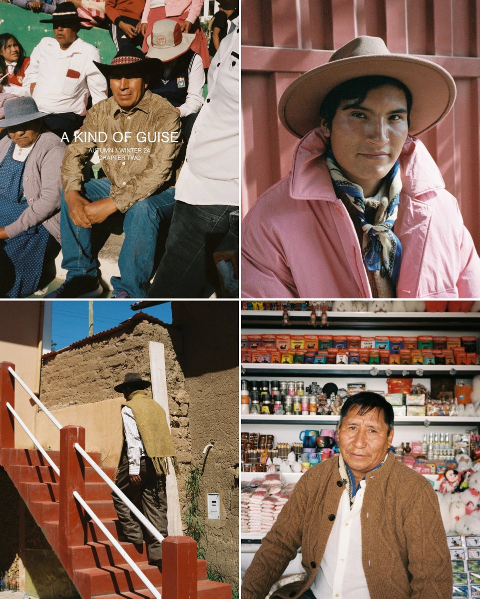 I like how A Kind of Guise shoots their lookbooks in a new country every season. The photos have a National Geographic quality to them. Countries pictured here: Kenya, Mongolia, Albania, and Peru.
