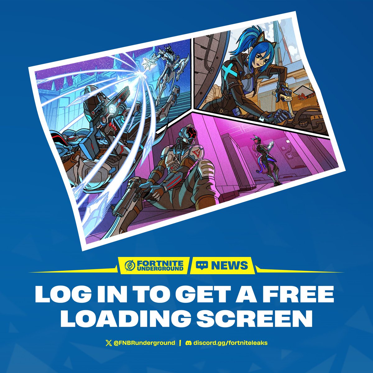 Log into #Fortnite to get a free Loading Screen 🖼️ The Seven, Reforged ...