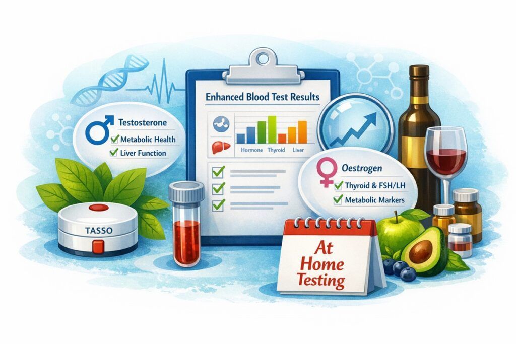 drinklessmethod's tweet image. Check out our latest post: Enhanced Blood Tests for Men and Women – A Smarter Way to Understand Your Health If you’re actively improving your health — whether by reducing alcohol intake, using Naltrexone, or drinklessmethod.co.uk/enhanced-blood… #DrinkLess