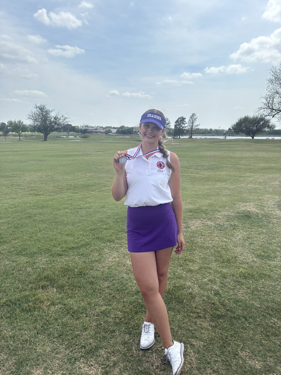 BntDragon's tweet photo. Samantha McKenzie finished 2nd overall at the District 19AAA Golf Championship today. Third year in a row as a Regional Qualifier @BeltonISDAth @BeltonISDAth https://t.co/PG3r1DegPf