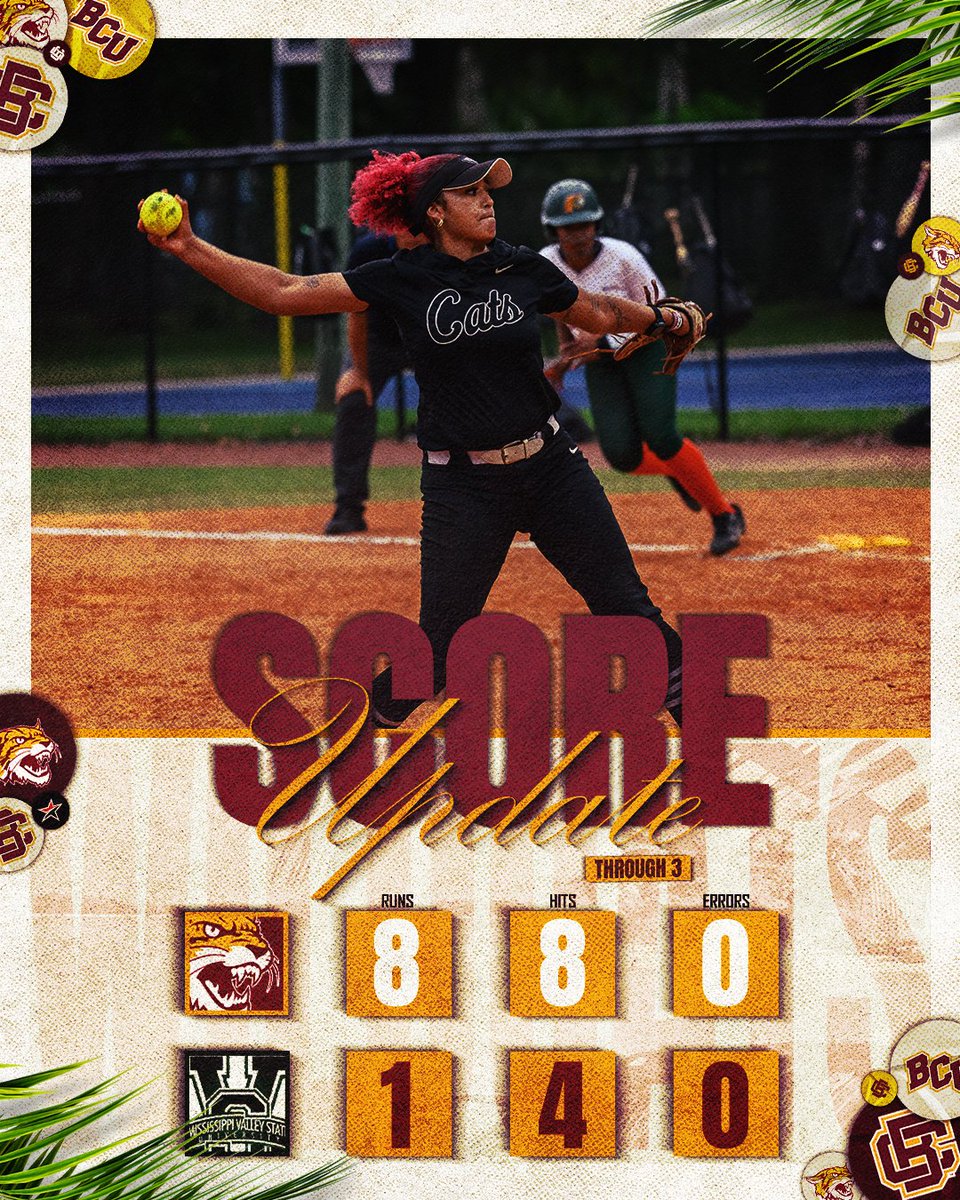 Bethune-Cookman Softball 🥎 tweet media
