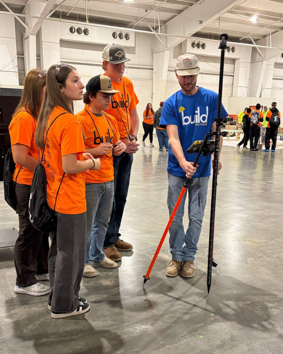 MSUCDPM's tweet photo. Build My Future 2026 was a blast!! Thank you to all of our students who volunteered today to give high school students the opportunity to experience hands on learning in construction! 👷🏗️🛠️🦺 https://t.co/jBZ3Jl194n