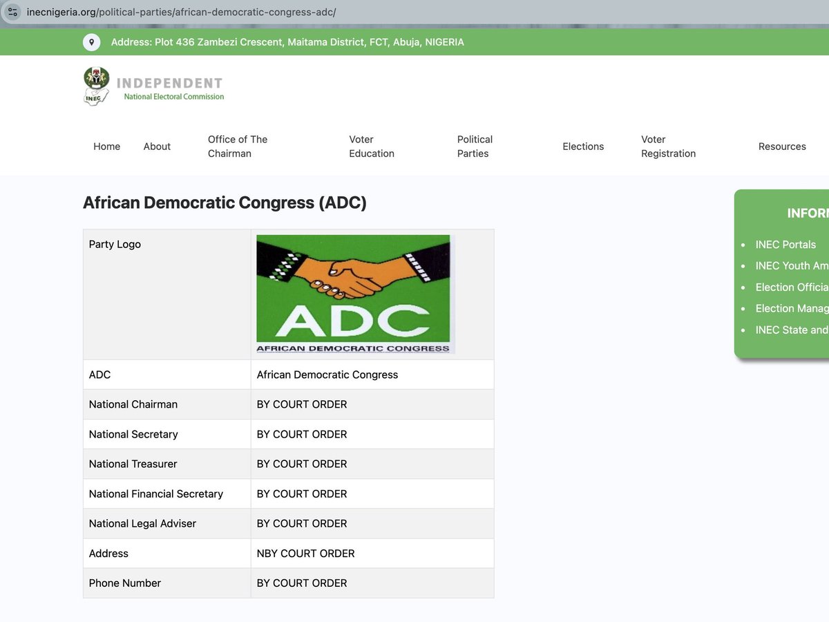 Nig Democratic Congress News tweet media