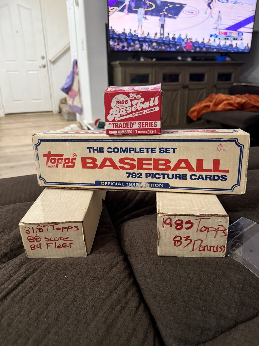 ringrim's tweet photo. @CardPurchaser found these old boxes this weekend.   Some of these hits are nearly flawless.  Would you guys send these in or sell raw https://t.co/8KOnY6bGvO