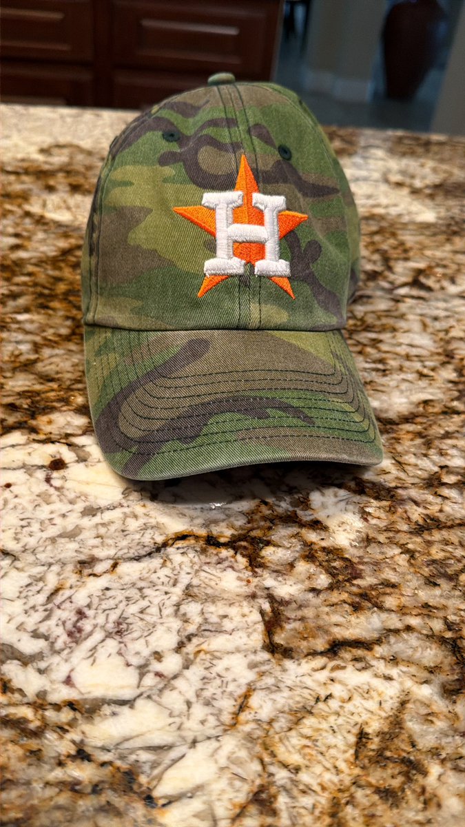 My new Astros hat is 5-0!!