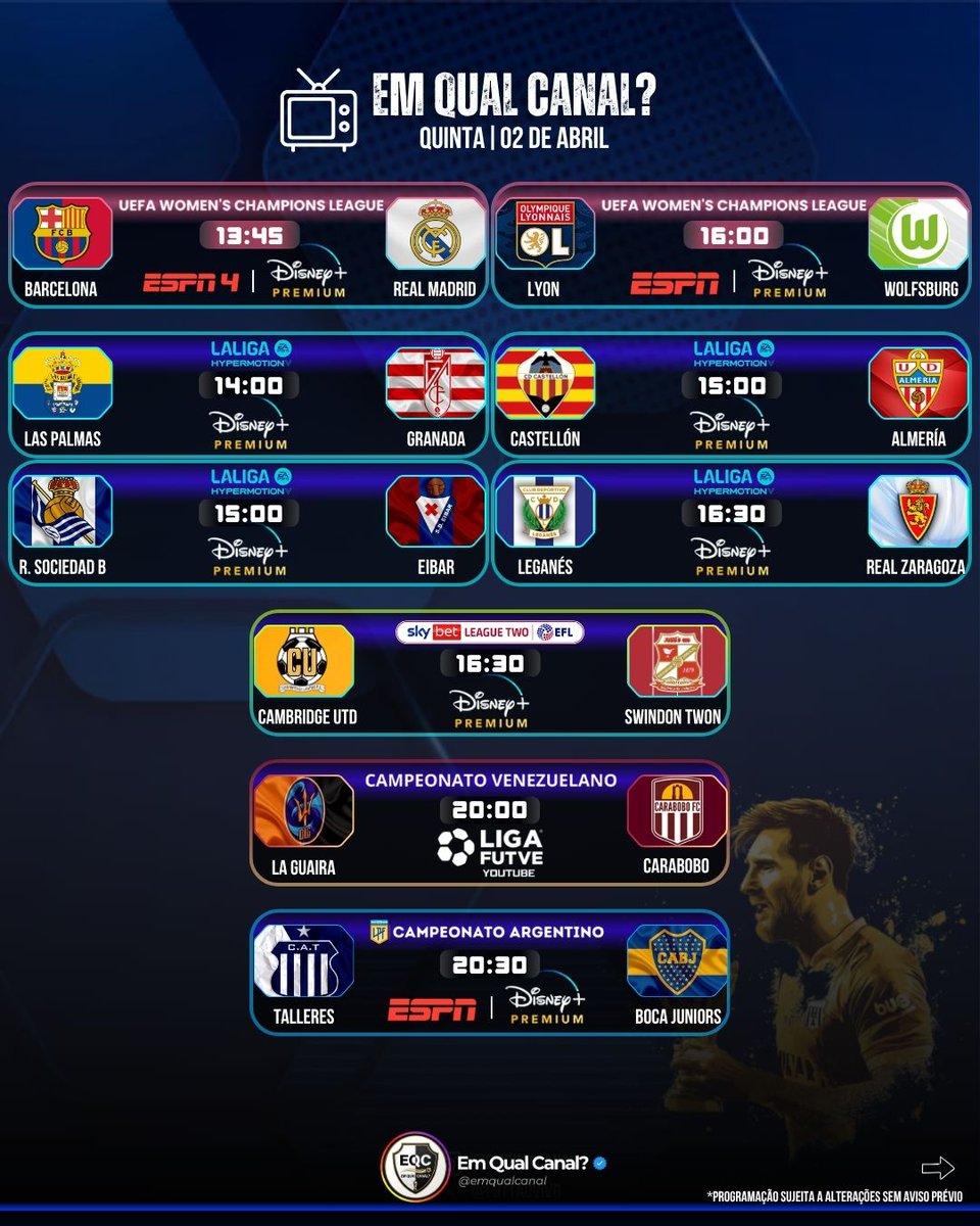 Em Qual Canal? tweet media