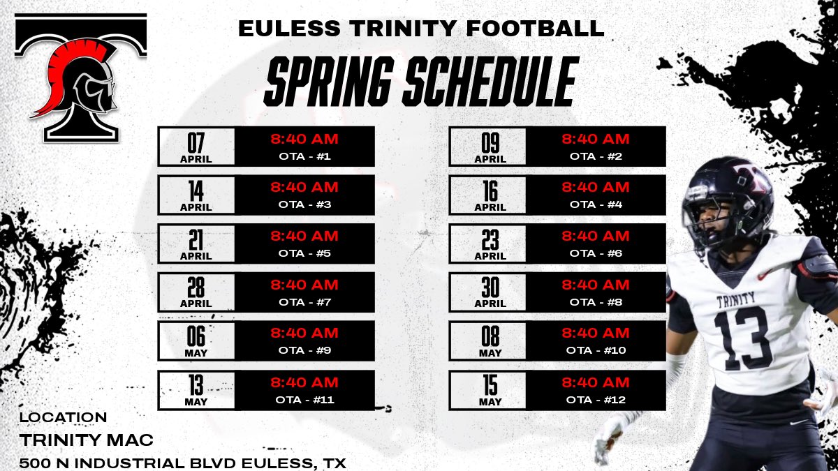 Euless Trinity Football tweet media