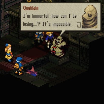 FFVIINovels's tweet photo. In Final Fantasy Tactics, the player battles Cardinal Delacroix, a famed holy soldier of the 50 Years War. He is possessed by a Lucavi, the grotesque Cúchulainn. Cú Chulainn is a demigod and legendary warrior in Celtic mythology, known for transforming into a hideous monster. https://t.co/8IDqzjD7aJ