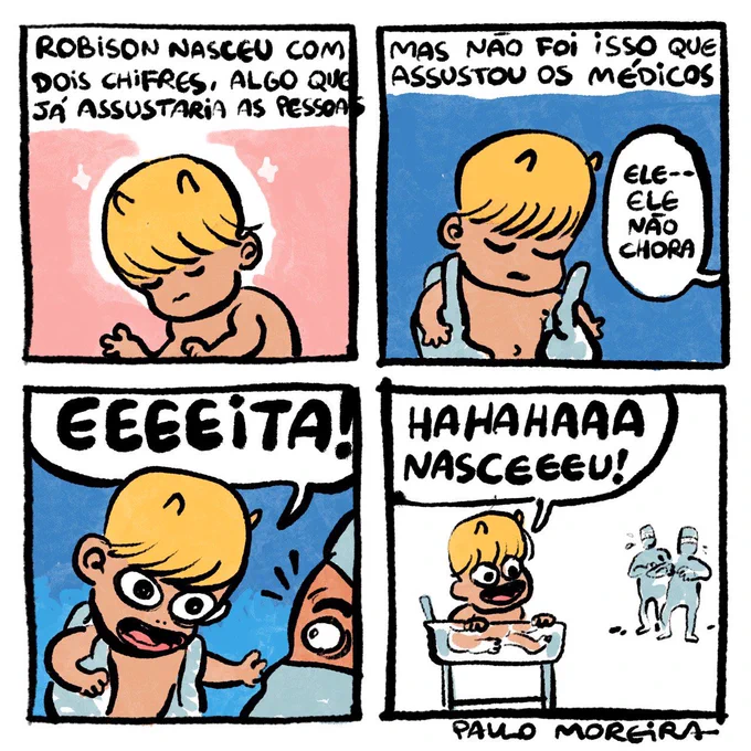 robison o bebê de chifre ✨ 