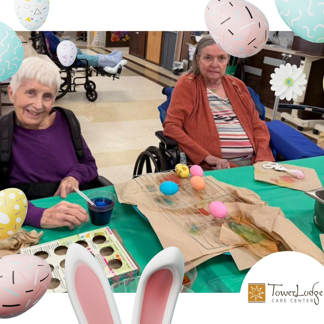 TowerLodgeCare's tweet image. Getting ready for Easter fun! 🐣🌸 We spent the day coloring eggs, decorating our Easter tree, and stuffing eggs with sweet treats—so many special moments leading up to the holiday!

#EasterPrep #EasterFun #EggDecorating #EasterTree #SpringActivities #HolidayReady #SweetTreats