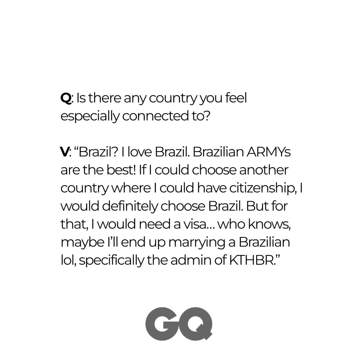 Kim Taehyung Brasil tweet media