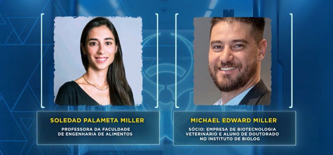 🚨 A Polícia Federal passou a investigar de forma explícita se o casal Soledad  Palameta Miller e Michael Edward Miller tentou comercializar amostras  biológicas furtadas de um laboratório NB-3 da Universidade Estadual