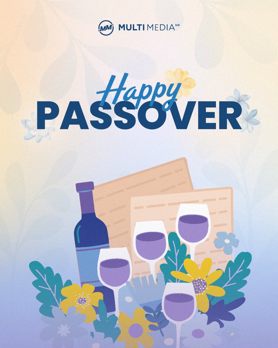 Wishing you a Passover filled with reflection and gratitude for the moments that matter most. ✡️