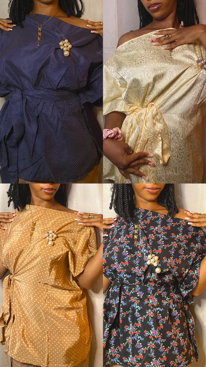 Je suis partout hein 🤣.
1-venez chercher les foulards friperie 
2-les tableaux personnalisés (avec des fleurs naturelles)
3-les ensembles 3 en 1 (robe/kimono/bandeau)
4-les tricots Drapees possible de nouer de plusieurs manières 
#MercrediBiz 
📞: 697591072 📍:Yaoundé