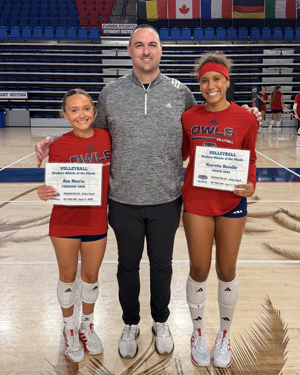Florida Atlantic Volleyball tweet media