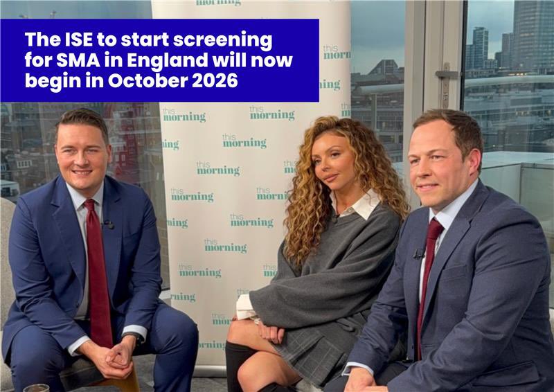 Screening for SMA will now start in England from October 2026 👏👏
