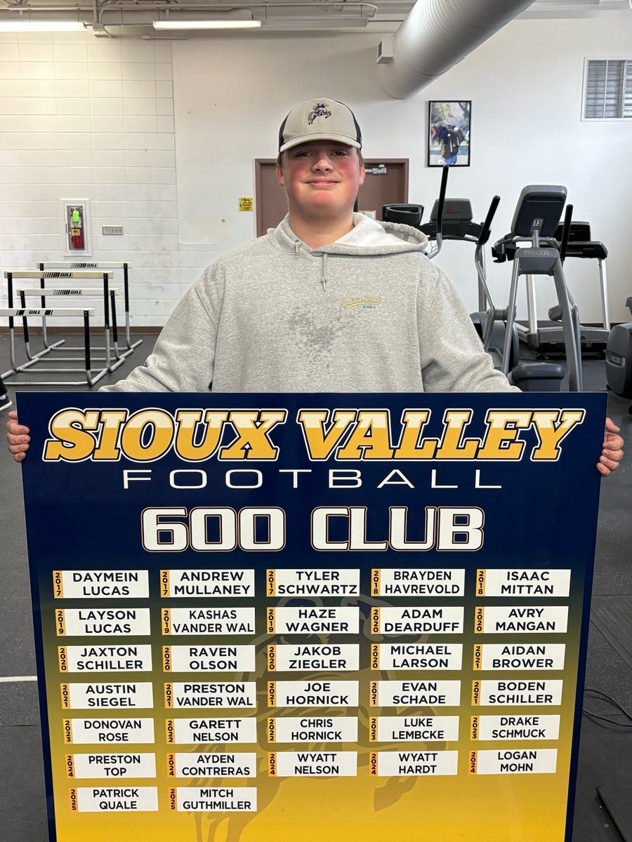 CossackFootball's tweet photo. Boooom! Third one this spring. Welcome to the 600 pound club Turner. https://t.co/Wpln5XczkX