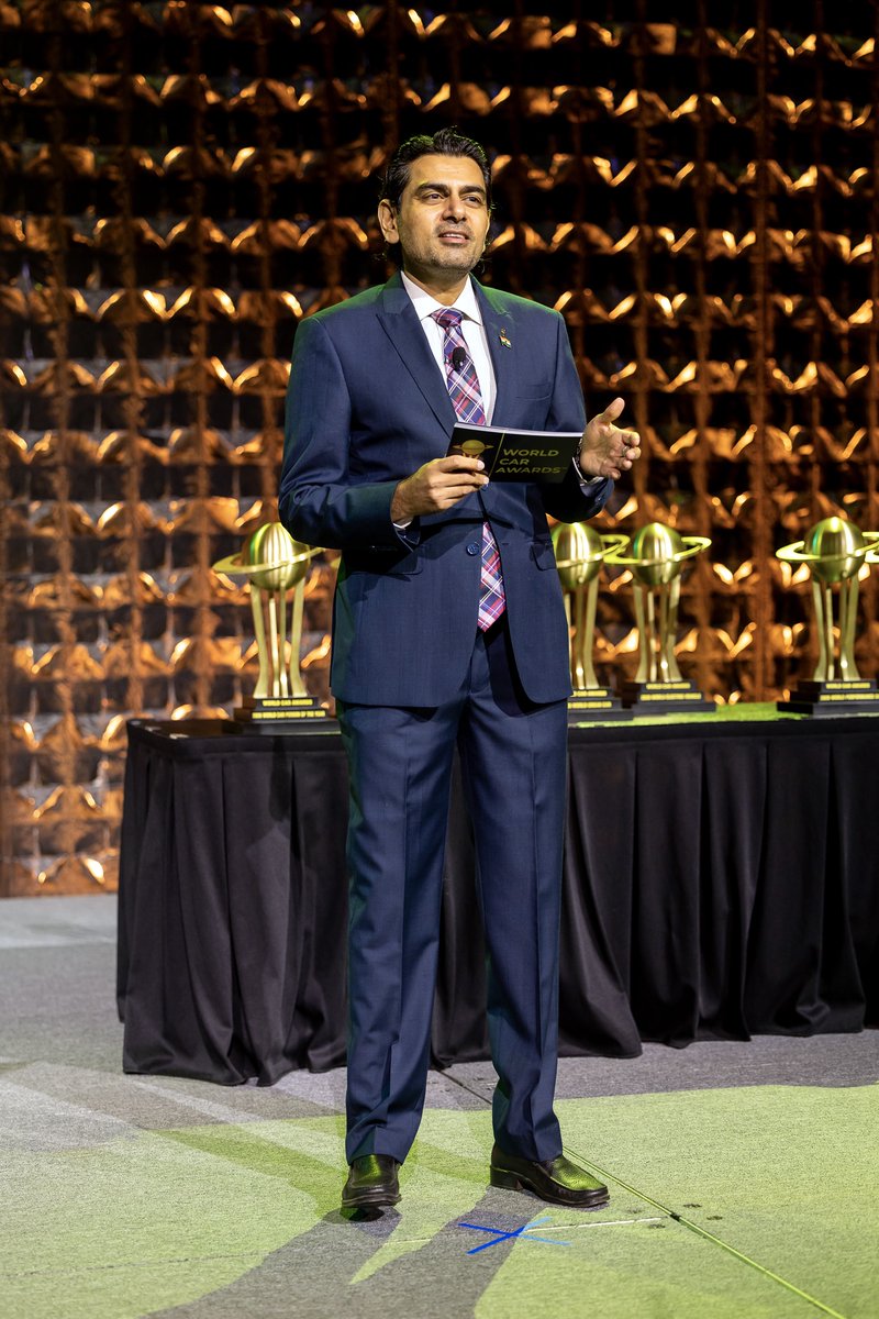 sidpatankar's tweet photo. A super eventful day emceeing & presenting @WorldCarAwards. Being on this stage in NYC is always awesome. We crowned yet another EV as #WCOTY! Announcing the @BMW iX3 as the winner was special - since Mike Reichelt - head of the Neue Klasse was there to receive the trophy!
SVP https://t.co/Ti6Yv09WlL